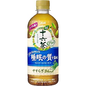 アサヒ飲料 「アサヒ 十六茶プラス」 やすらぎブレンド 500ml ×24本 機能性表示食品