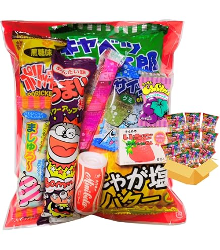 Amazon.co.jp: 駄菓子 お菓子 詰め合わせ 袋詰め 5個入り 15セット