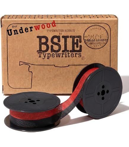 Amazon.co.jp: Underwood 310 315 319 378 タイプライターリボン