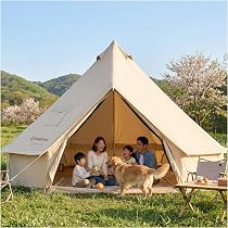 Amazon.co.jp: 【2026新登場】KingCamp ベルテント 4m 大型 冬用 ポリ