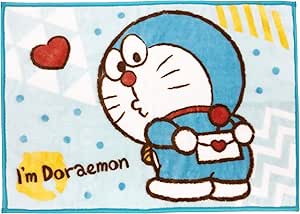 Amazon 丸眞 ひざ掛け I M Doraemon ドラえもん ハートドラえもん ひざ掛け ハーフケット オンライン通販