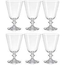 Amazon | ボヘミアングラス 「BELLA」 ワイングラス (6) 食洗機