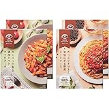 まめとくらす グルテンフリー パスタ ソース 4食セット(2種2個) 【 ヴィーガン 食物繊維 低脂質 低カロリー 大豆ミート プラントベース スパゲッティ 常温保存 】
