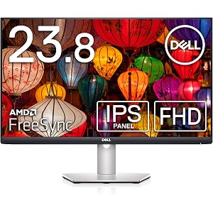 Dell ワイドフレームレスモニター 23.8インチ S2421HS(3年間無輝点交換保証/AMD FreeSync…