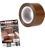 チューコーフロー フッ素樹脂（テフロンＰＴＦＥ製）粘着テープ ＡＧＦ１００ＦＲ ０．１５ｔ×１００ｗ×１０ｍ テフロン専門店 Chukoh-Direct / テフロンガラスクロス粘着