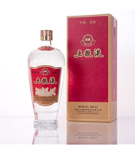 Amazon.co.jp: 五粮液 火爆 33° 青 100ml＊6(本) アルコール33度 中国