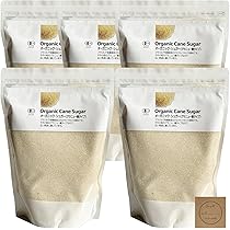 Amazon.co.jp: オーガニックシュガー 600g×5袋 グラニュー糖