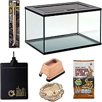 Amazon | スドー レオパ 飼育 セット キット 爬虫類 ヤモリ ガラス