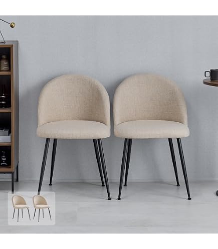 Amazon｜CHAIRKERダイニングチェア 2脚 セット ナチュラル木目 快適