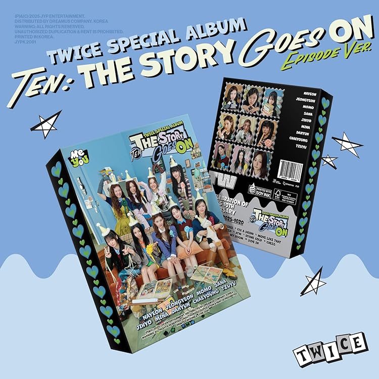TEN: The Story Goes On[Lemon Spark Vinyl]: Amazon.sg: Music