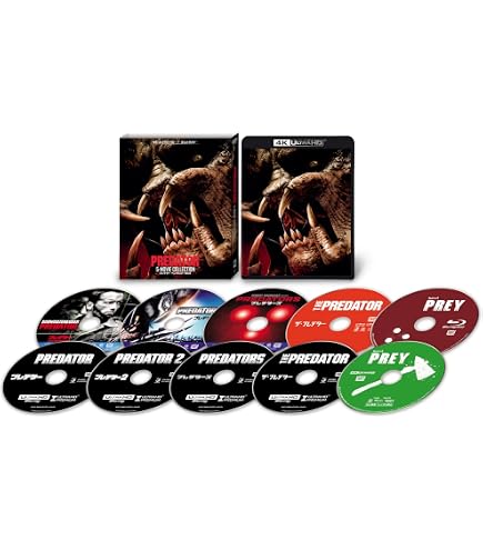 Amazon.co.jp: 【初回生産分】 プレデター：バッドランド 4K UHD+