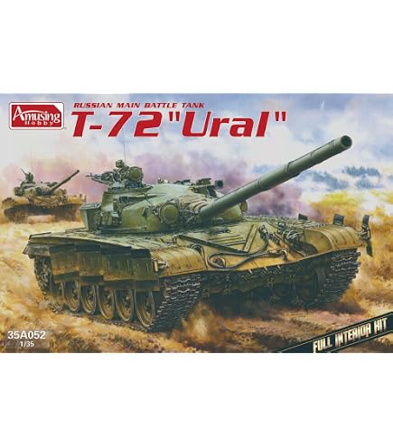Amazon | トランペッター 1/35 ソビエト軍 T-72B 主力戦車 プラモデル