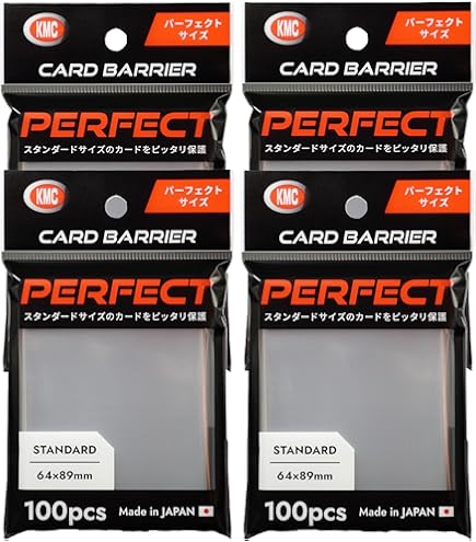 【最安値】KMCパーフェクトサイズ　カードバリアー100 60pcs 6000枚 KMC カードバリアー