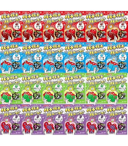Amazon.co.jp: パチパチパニック 3種15袋（グレープ・コーラ・ソーダ