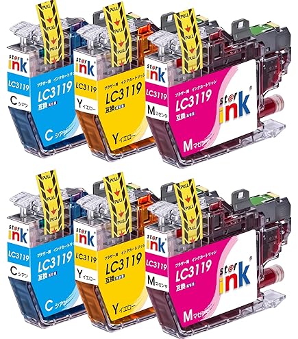 Amazon.co.jp: ブラザー用LC3117インク LC3117-4PK互換インク
