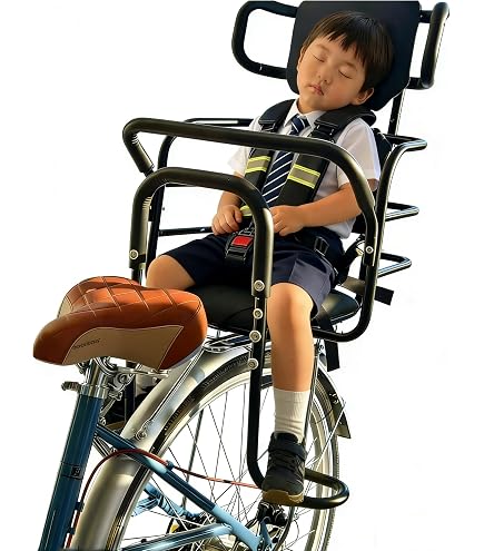 Amazon | 自転車 チャイルドシート 子供のせ BK/DBR 47002 | サギサカ 