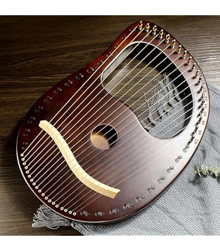 Amazon | Grace Harp パステル ハープ Ivory ストラップ付 15弦