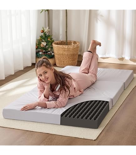 Amazon｜Softime マットレス シングル 三つ折り【高密度34D 2層構造