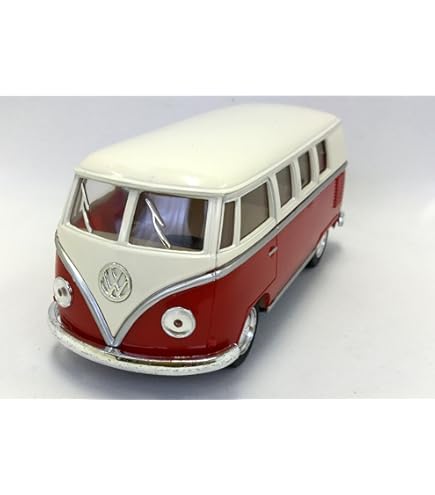 Amazon | KiNSMART 1/32 1962ワーゲンバス プルバックミニカー