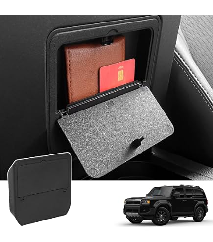 Accessoire Console Centrale Prado J250 LC250 SHIFENG Compatible With Toyota Land Cruiser Prado 250 2024 Rangement Côtés Passager Prado 2024