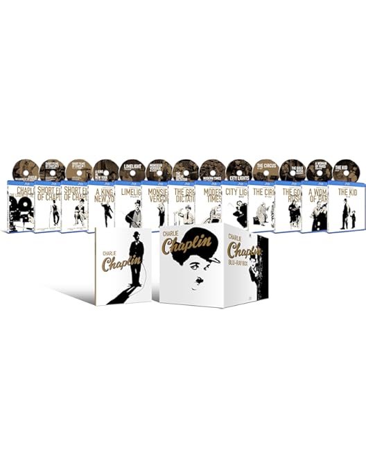 Amazon.co.jp: 喜劇の王様 チャップリン 大全集 (DVD 10枚組) BCP-036