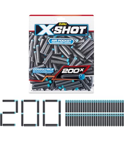 XShot X-Shot Skins Dread Poppy Playtime - Jumpscare (12 Darts) by