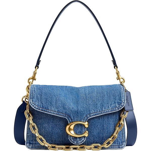 Amazon | [Coach] タビーショルダーバッグ Quilted Denim Tabby