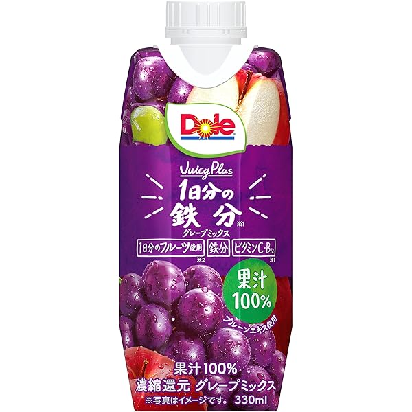 Amazon.co.jp: 雪印メグミルク Dole(ドール) Juicy Plus 1日分の