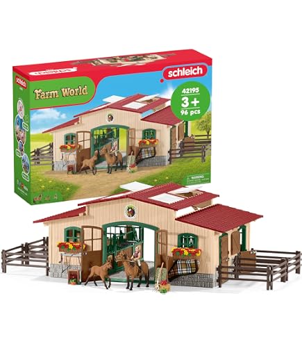 Schleich - Farm World 42605 Ferme Éducative | Smyths Toys France