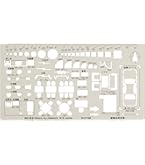 Amazon | ウチダ テンプレート No.105 円周定規 1-843-0105