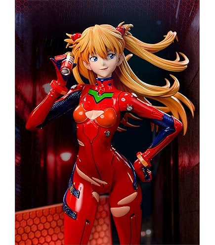 Amazon.co.jp: 惣流・アスカ・ラングレー 綾波レイ フィギュア 水着Ver