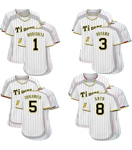 Amazon | Majestic 社製 デトロイト・タイガース クルーネック T