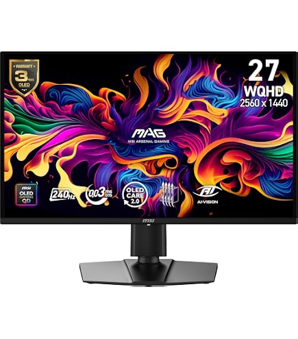 MSI MPG 271QRX QD-OLED 26.5