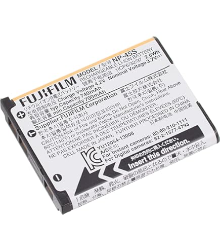 Amazon | 【バッテリー 単品】 FUJIFILM NP-40 互換バッテリー