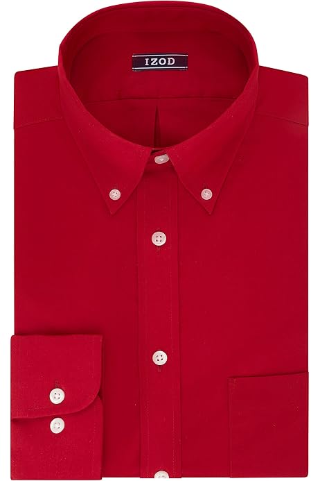 IZOD Men's FIT Dress Shirts Stretch 
