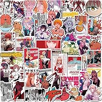 Amazon.co.jp: For チェンソーマン ステッカー 50枚セット Q版 防水