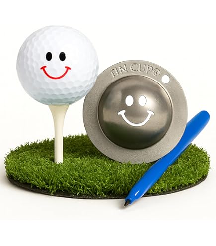 TINCUP　カスタムボールマーカー Amazon | Tin Cup ゴルフボール カスタムマーカー アライメント