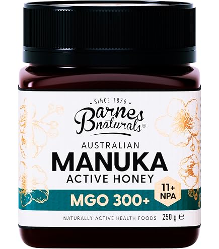 Amazon | バーンズナチュラル マヌカハニー MGO100+ 250g 