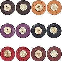 Amazon | WADORN 6色 縫い付け式 マグネットホック ボタン