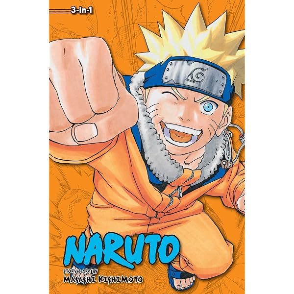 Amazon | Naruto (3-in-1 Edition), 2 (Vol. 4-5-6) | Kishimoto