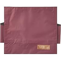 背もたれカバー(防災ずきん用) えんじ 3978