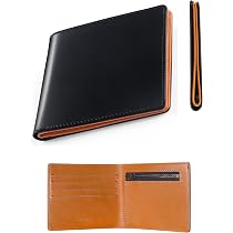 Amazon | [ファブリツィオ] 財布 メンズ 2つ折り スリム 薄い