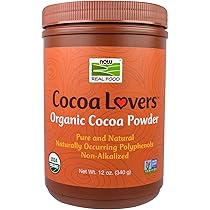 Amazon | Now Foods, リアルフード、ココアラバーズ、オーガニック