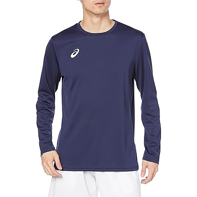 Amazon | [アシックス] トレ－ニングウェア 杢長袖 Tシャツ 2033B206