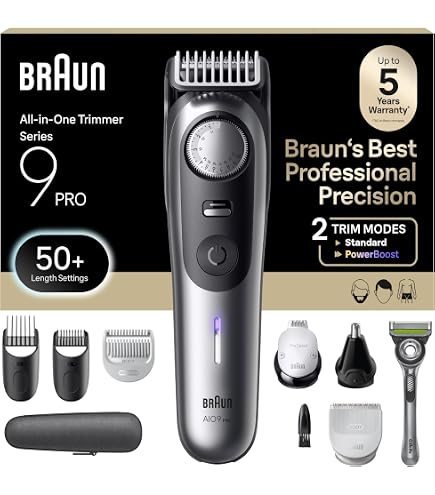 Amazon.co.jp: ブラウン オールインワン シリーズ9 メンズ 電動髭