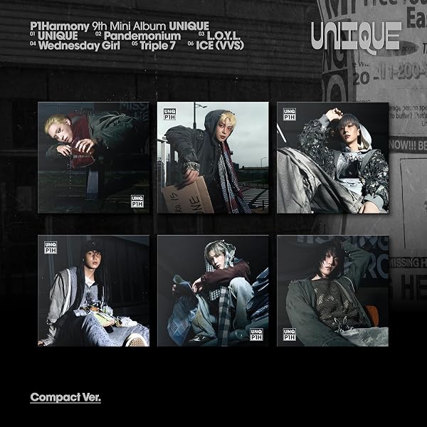 Amazon.co.jp: P1Harmony SAD SONG 7th Mini Album Standard S Version
