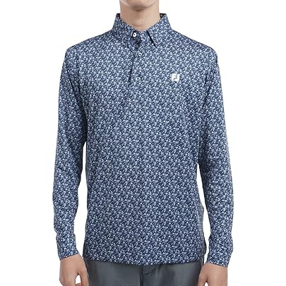 Amazon | [フットジョイ] シャツ 起毛サラマンダープリント 長袖シャツ