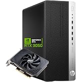 【整備済み品】HP ゲーミングPC デスクトップ Core i7-8700 RTX 3050 6G メモリ16GB SSD512GB | 動作保証180日, 動作確認済み, タワー型, Windows11, フォートナイト, Apex, 初心者向け,