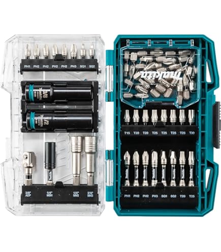Punta Portavite Da 8mm (5/16) Non Magnetica, Per Tetti, Per Wera Hilti Makita, NUTS 'N' BOLTS