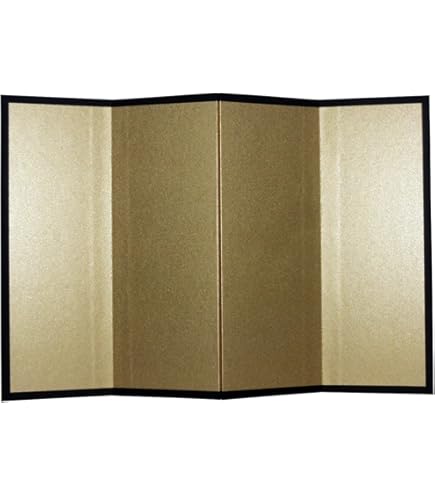 Amazon.co.jp: 型染め 三つ折り 屏風 (毛氈付) 菖蒲 : ホーム